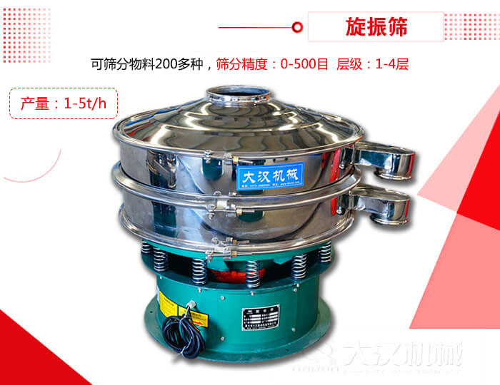 旋振篩可以特殊定制有：材質(zhì)方面包括：碳鋼，不銹鋼，全不銹鋼層級(jí)方面包括：?jiǎn)螌?，雙層，三層，四層等